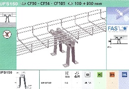 UFS150+RCSN-桥架平面支撑